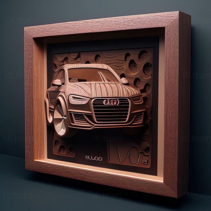 3D model Audi Allroad Quattro (STL)